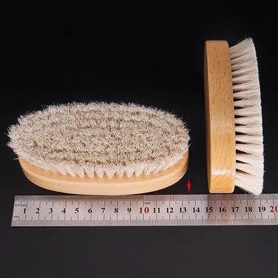 Horse Hair Polishing Applicator Brush