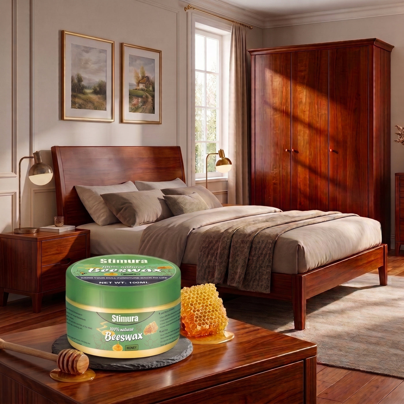After the salve — scratch gone